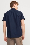 Jack & Jones Summer Linen Hemd SS Navy Blazer