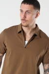 Clean Cut Copenhagen Clean Formal Polo Brown