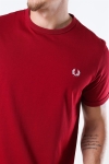 Fred Perry Ringer T-Hemd Rosso