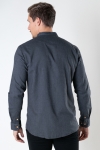 Kronstadt Dean Diego Cotton henley Hemd Dark Grey