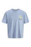 Jack & Jones Limone Relaxed Fit Tee Subdued Blue