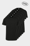 Urban Classics Basic Tee 6-Pack Black