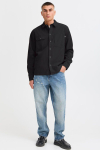 Solid Roux Hemd True Black
