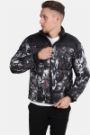 Only & Sons Bertil Puffer Jacke Black Print