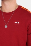 Fila MEN Aren Crew Sweatshirts Merlot