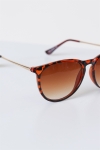 Fashion 1394 Sonnenbrille Brown Havana Gold Brown Gradient Lens