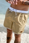 Urban Classics Retro Badehose White/Beige