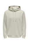 ONLY & SONS Luca Regular Fit Hoodie  Silver Lining