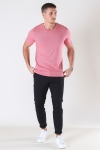 Selected The Perfect Mel SS O-Neck T-Hemd Goij Berry/Bright White