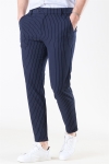 Les Deux Como Light Pinstripe Anzug Pants D.Navy/Provincial blue