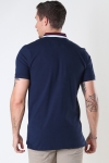 TJM CLASSICS TIPPED STRETCH POLO Twilight Navy