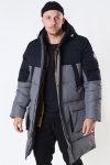 Urban Classics Puffer Parka Jacke Asphalt/Black