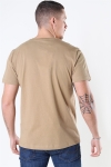 Selected Norman 180 SS O-Neck T-Hemd Kelp