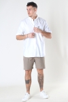 Fred Perry S/S OXFORD Hemd 100 White