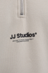 Jack & Jones Soho Sweat Half Zip Moonbeam