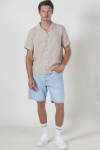 Kronstadt Ayers SS loose Hemd Feather Gray
