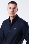 Fred Perry Oxford Hemd Navy