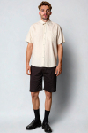 Clean Cut Copenhagen Milano twill shorts Black