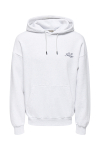 ONLY & SONS Ceres Chill Oversize Hoodie Sweatt Super Light Grey Melange