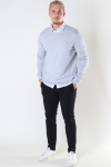 TJM SLUB GRINDLE SWEATER Lt Grey Htr