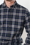 Selected SLHSLIMTRENT Hemd LS CHECK W Dark Navy Checks