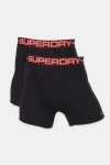 Superdry Sport Boxershorts Double Pack Flint black/black