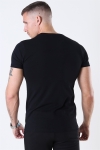Muscle Fit T-Hemd 2-Pack Black