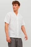 Jack & Jones Summer Linen Resort Hemd SS White