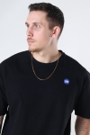 Kronstadt Martin Recycled cotton boxfit t-Hemd Black