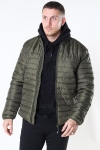Only & Sons Paul Quilted Highneck Jacke Olive Night