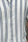 Jack & Jones Enzo Stripe Resort Hemd SS White
