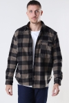 ONLY & SONS ONSTYN RLX 1PKT FLEECE CHECK LS Hemd Fallen Rock