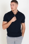 Tailored & Originals Mont Polo SS Stricken Insignia Blue 