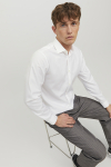 Jack & Jones Parker Wrinkle Resistant Hemd LS White