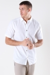 Only & Sons Slub SS Linen Look Hemd White