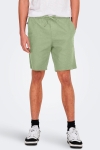 ONLY & SONS Linus Linen Shorts Swamp