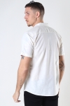 Clean Cut Copenhagen Cotton / Linnen Hemd S/S Ecru