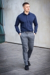 Clean Cut Copenhagen Clean Formal Stretch Hemd LS Navy