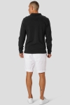 Clean Cut Copenhagen Basic Organic Pique Polo L/S Black