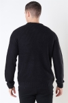 Only & Sons Kelvin 5 Struc Crew Neck Stricken Black