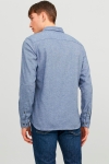 Jack & Jones Classic Melange Hemd L/S Faded Denim