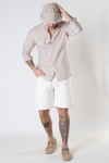 Woodbird Doc Twill Shorts Off White