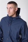 Rains Long RegnJacke Blue