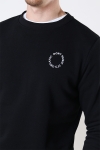 Kronstadt Lars It's organic crew sweat Black