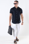 Tailored & Originals Karter Hemd S/S Black