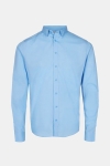 Solid Tyler Muscle Fit Hemd Sky Blue