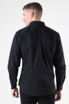 Clean Cut Copenhagen London Stretch Nano Hemd L/S Black