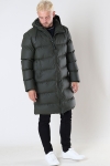 Rains Long Puffer Jacket 03 Green