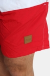 Urban Classics Color Block Badehose Firered/Navy/white