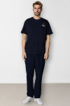 Clean Cut Copenhagen Fred organic T-Hemd SS Navy